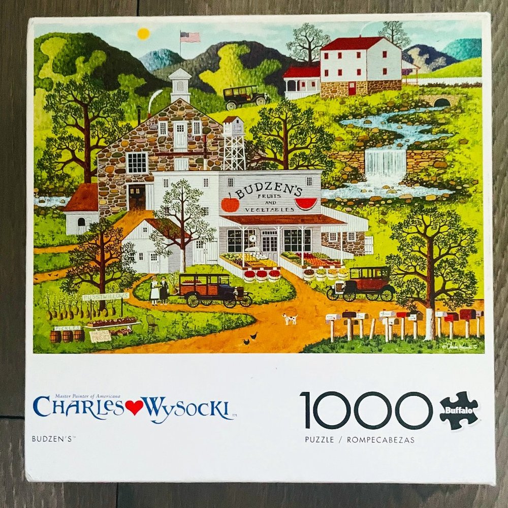 Buffalo Games 1000 pieces puzzle - (OPENED)